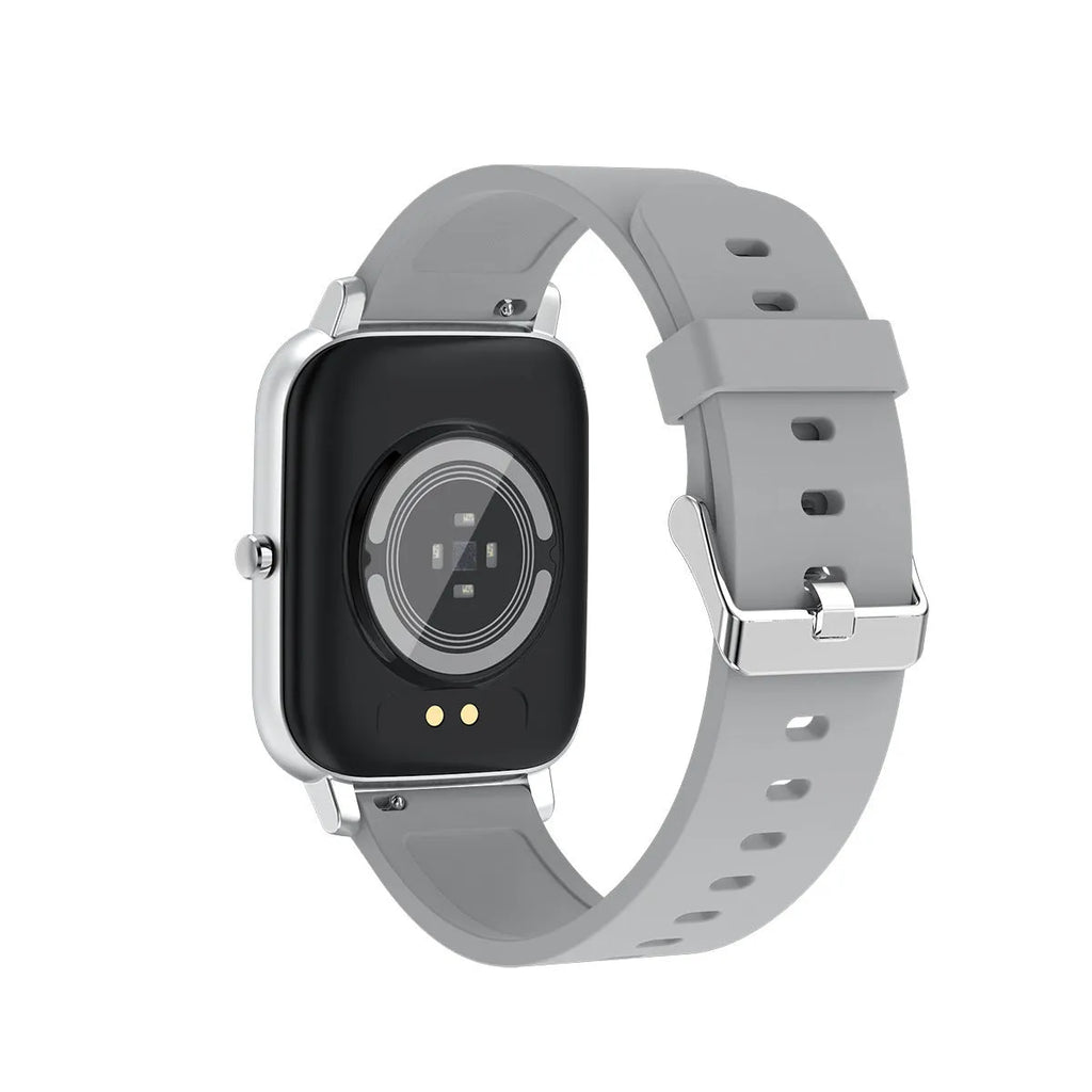 H80 fashion sports smart watch with ECG and blood oxygen monitoring on a silicone wrist strap.