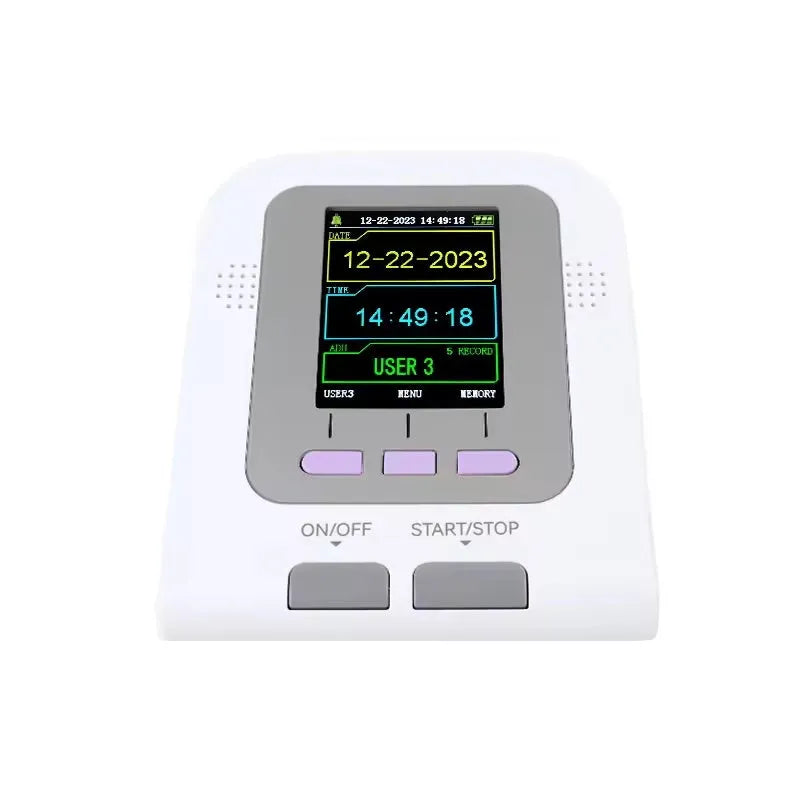 CONTEC08A veterinary digital blood pressure monitor with colour display and three cuff sizes for animals