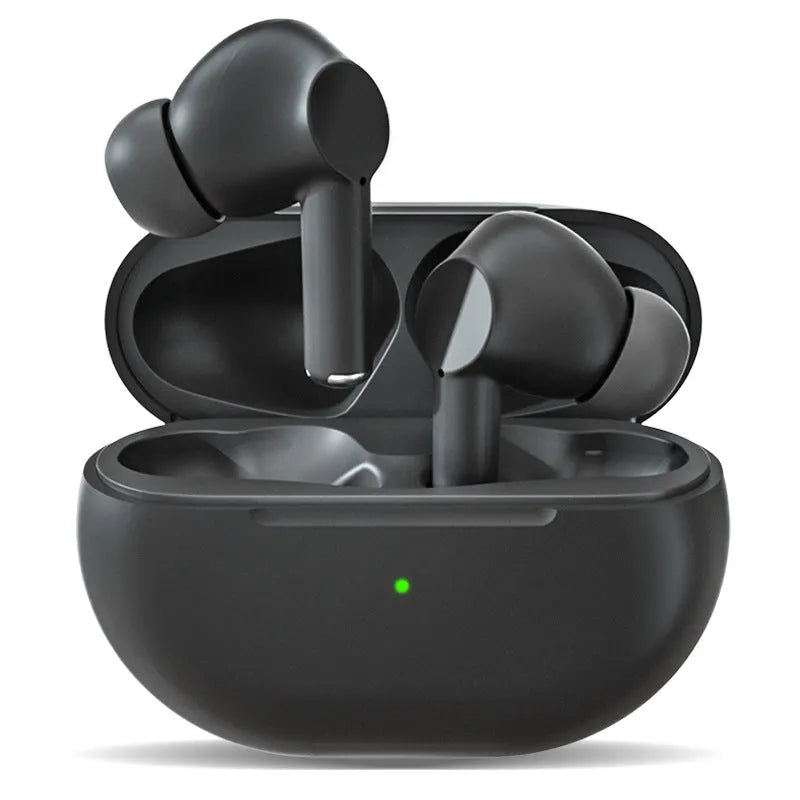 Pro4 Bluetooth wireless headset and charging case in black or white colour
