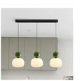 Nordic style creative pumpkin shape chandelier with alloy construction in a choice of colours.