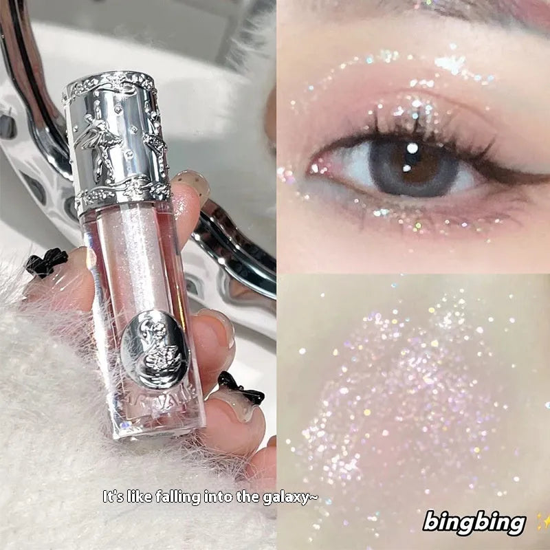 Ballet liquid eye shadow product in five colour options for universal skin types