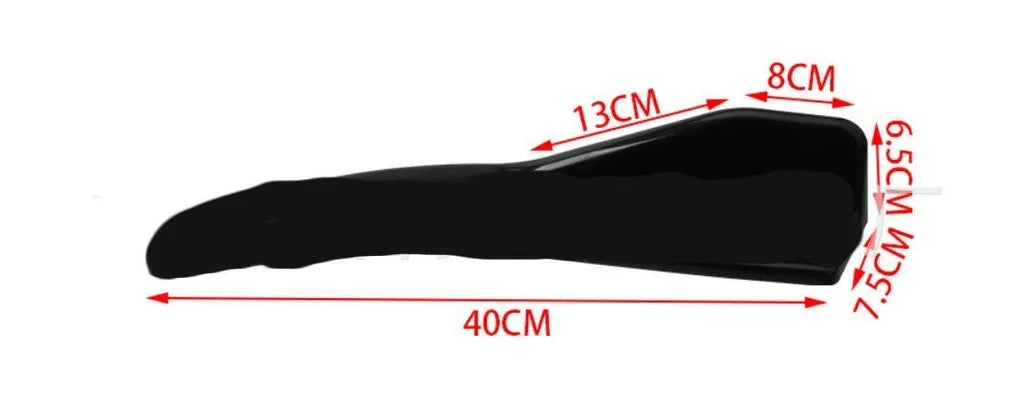 General Motors car front and rear deflector replacement kit with ABS construction and screw mounting hardware
