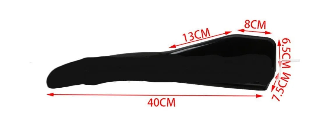 General Motors car front and rear deflector replacement kit with ABS construction and screw mounting hardware