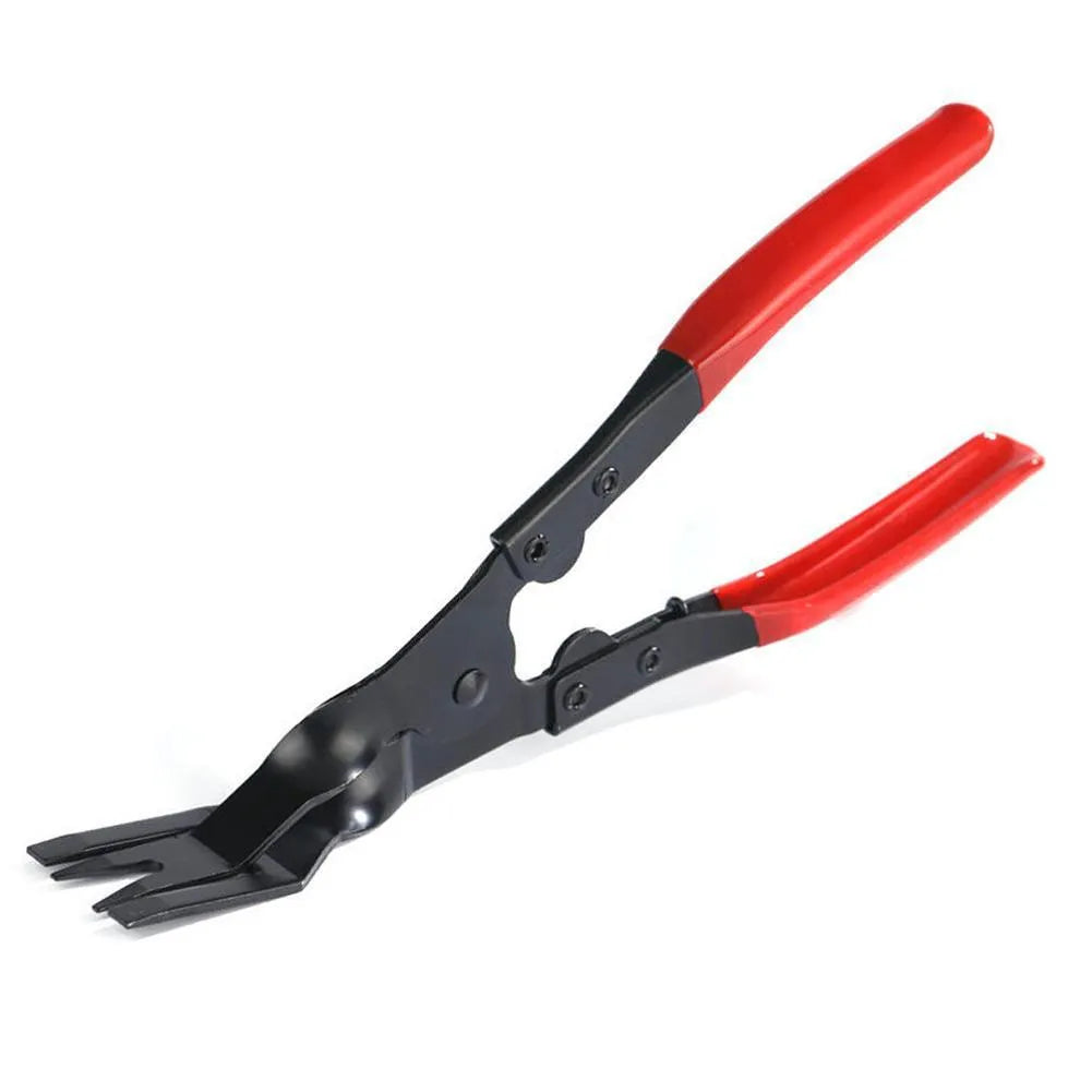 Blue 235mm car door panel removal pliers with forged steel construction