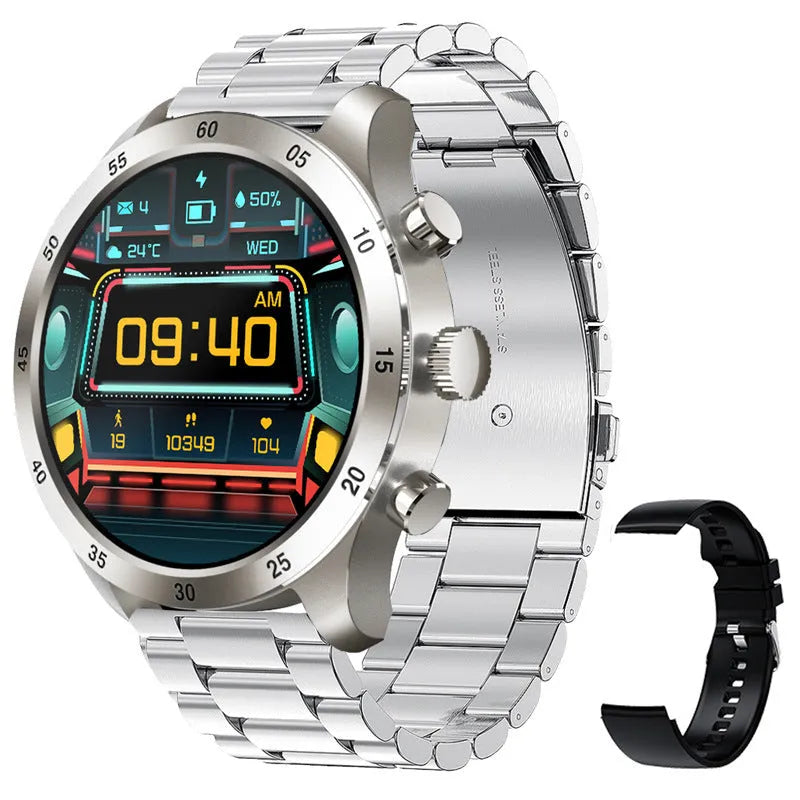Bluetooth smart watch for Apple iOS with music display and calling functions in multiple colour options