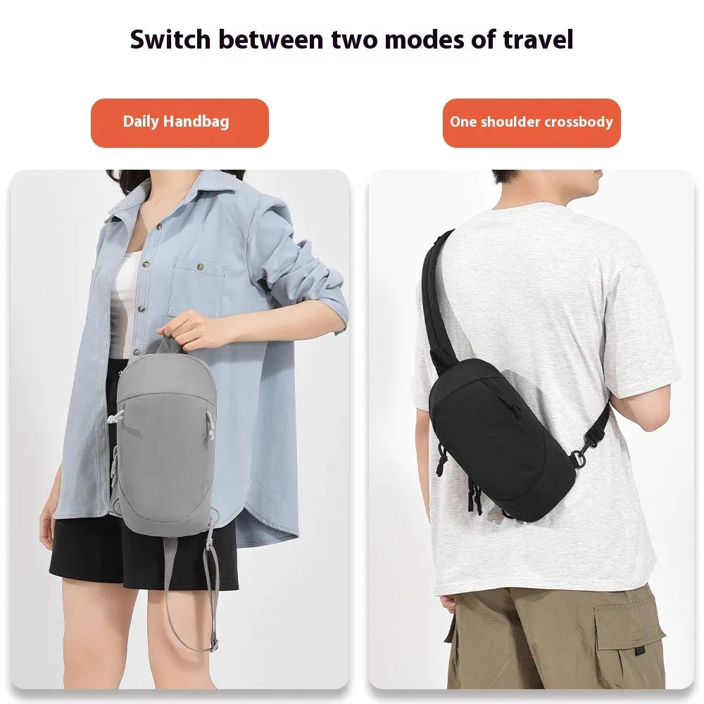 Girls outdoor crossbody bag in six colours with internal phone compartment for hiking and sports