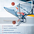 Upgraded portable basketball training return machine with automatic serve function.
