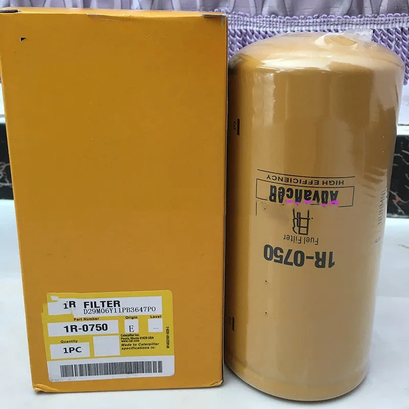 1R-0750 fuel filter element with filter paper construction for anti-fuel oil applications