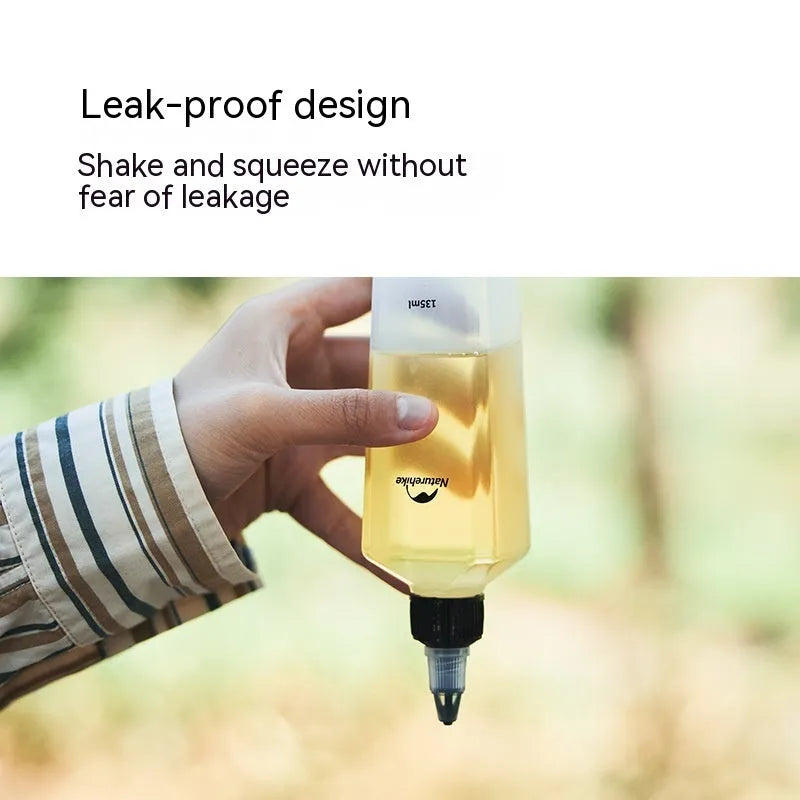 Naturehike portable seasoning bottle six-piece set in modern simplicity design for outdoor food.