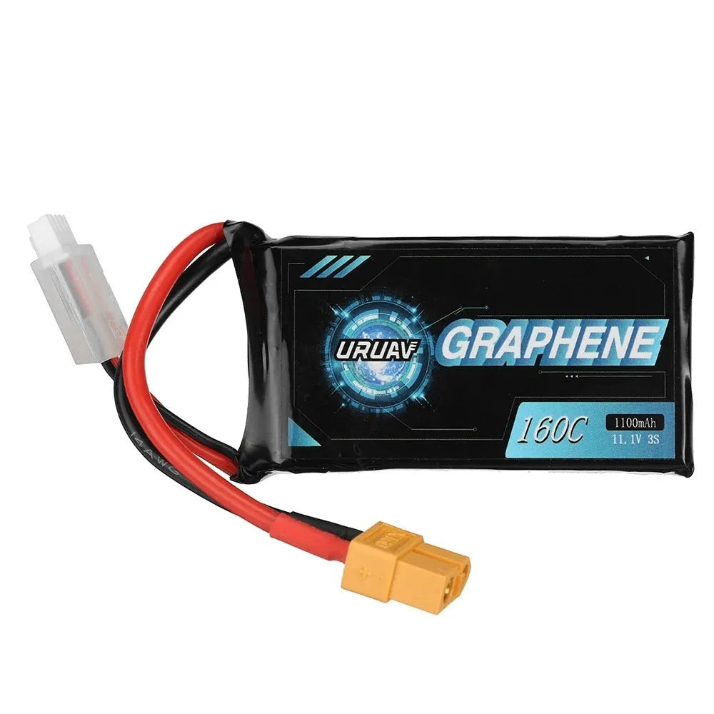 7.4V 1200mAh lithium battery for RC model cars, ships and drones