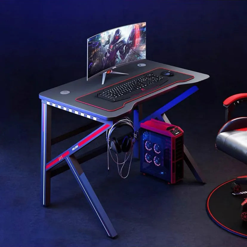 Dark Awakening home fashion gaming computer desk, man-made board, 80x60x75cm, simple solid colour design