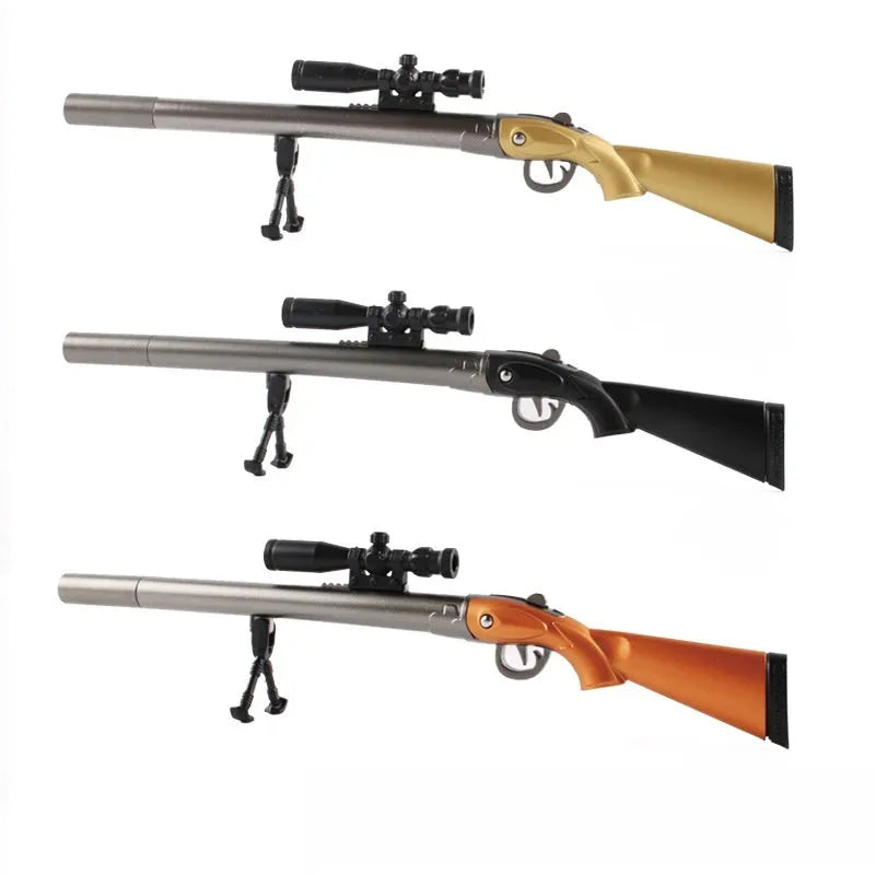 Eating Chicken 98K Sniper Rifle Creative Modeling Gel Pen with 0.5mm tip and plastic construction