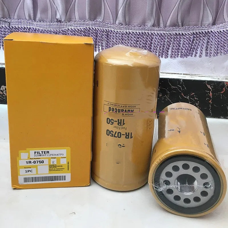 1R-0750 fuel filter element with filter paper construction for anti-fuel oil applications