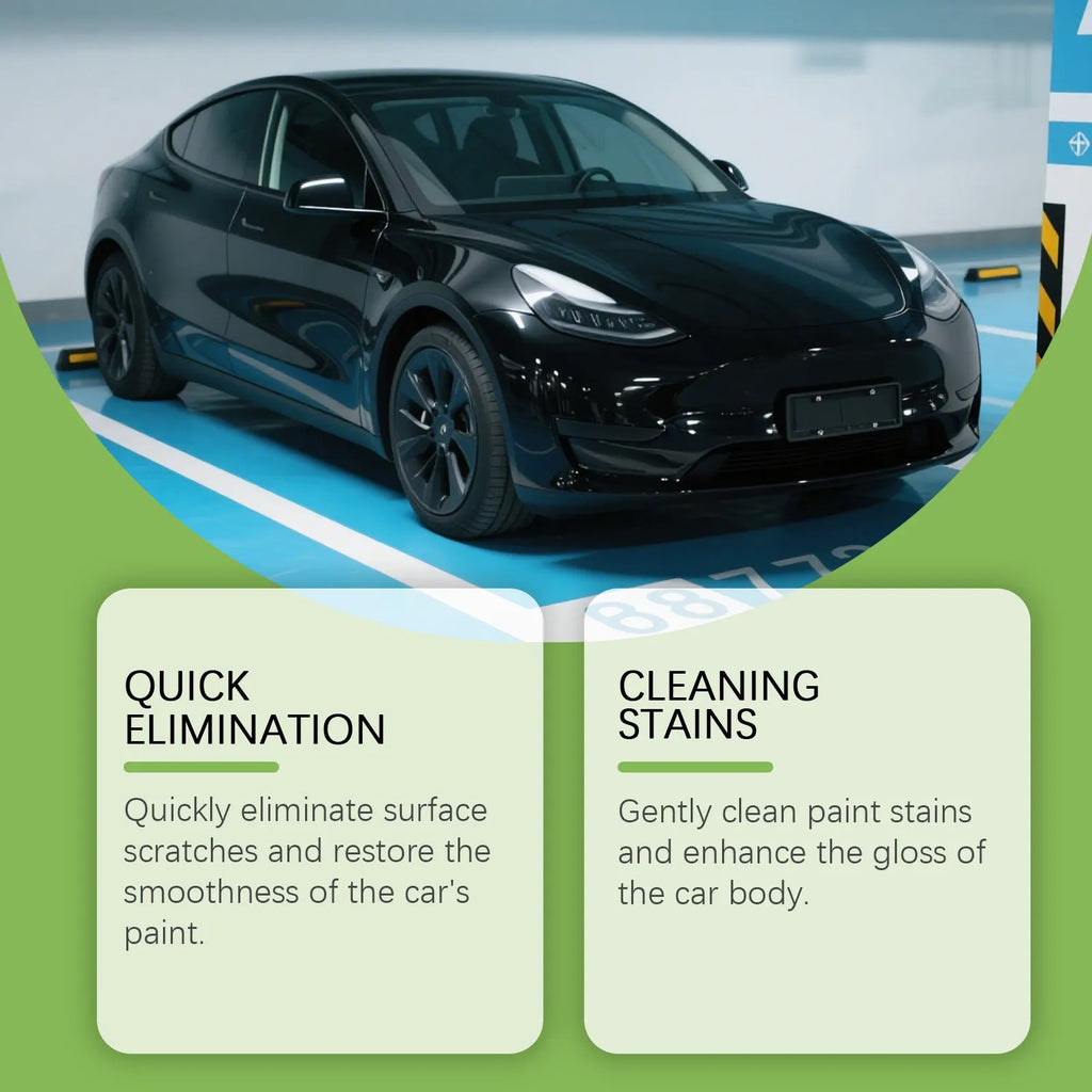 100g car paint scratch recovery cream tube with applicator for automotive paint maintenance