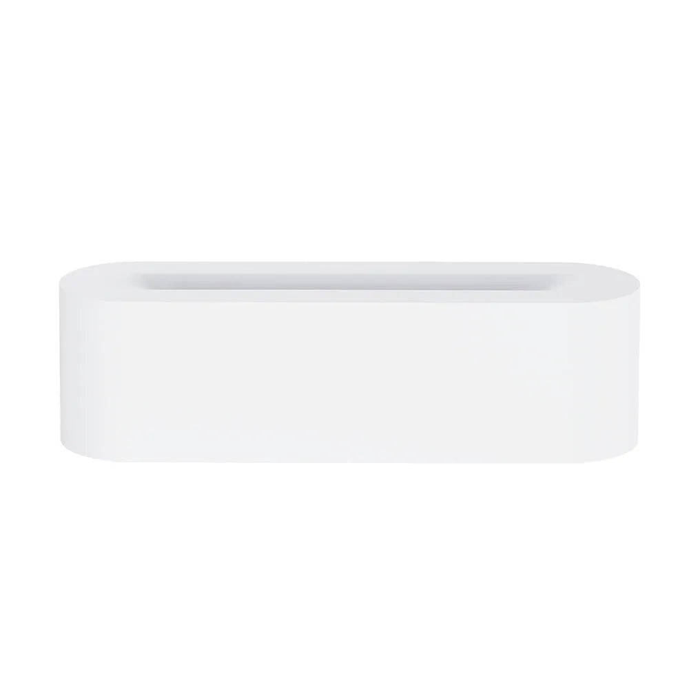 Square black USB aroma diffuser with colourful flame lighting effect and water tank