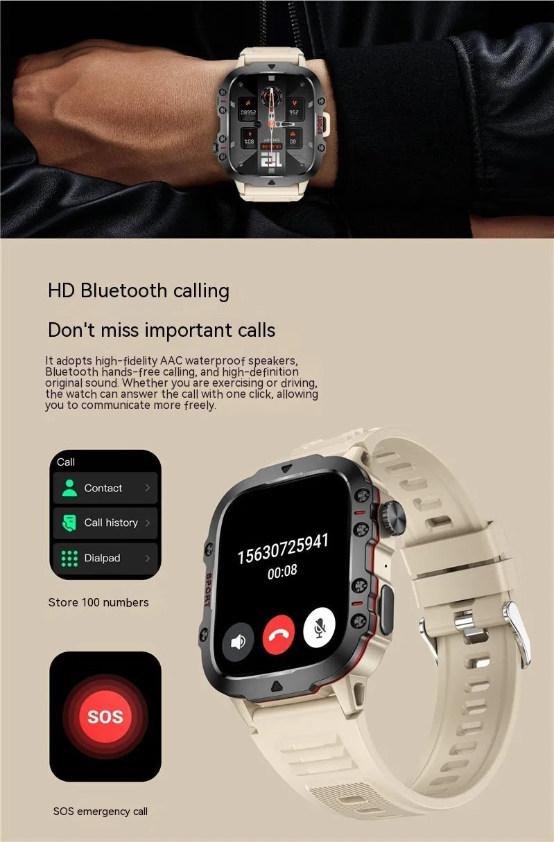 QX11 smartwatch in black with zinc alloy case and TFT touch screen displaying fitness metrics.