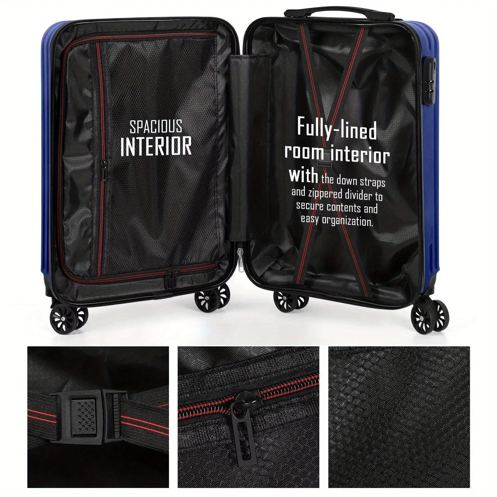Aluminium alloy luggage set with 14 inch and 20 inch trunks and towel for men's travel
