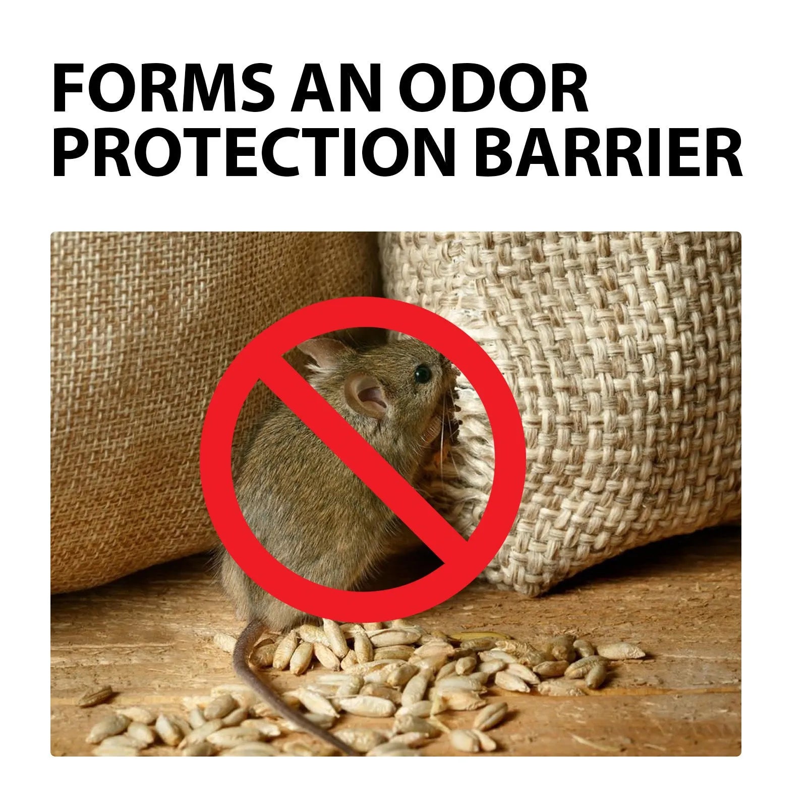 60ml natural mouse repellent spray bottle with essential oil formula for homes and cars