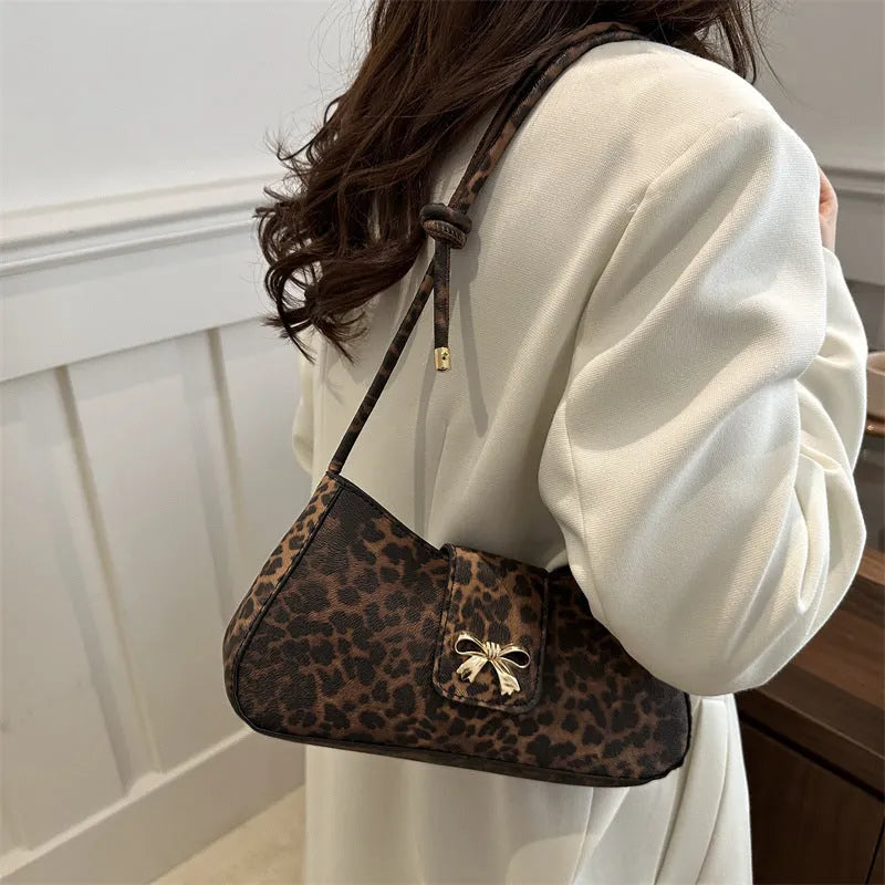 Women's casual PU leather handbag with sandwich pocket in black, brown, coffee, or khaki colour