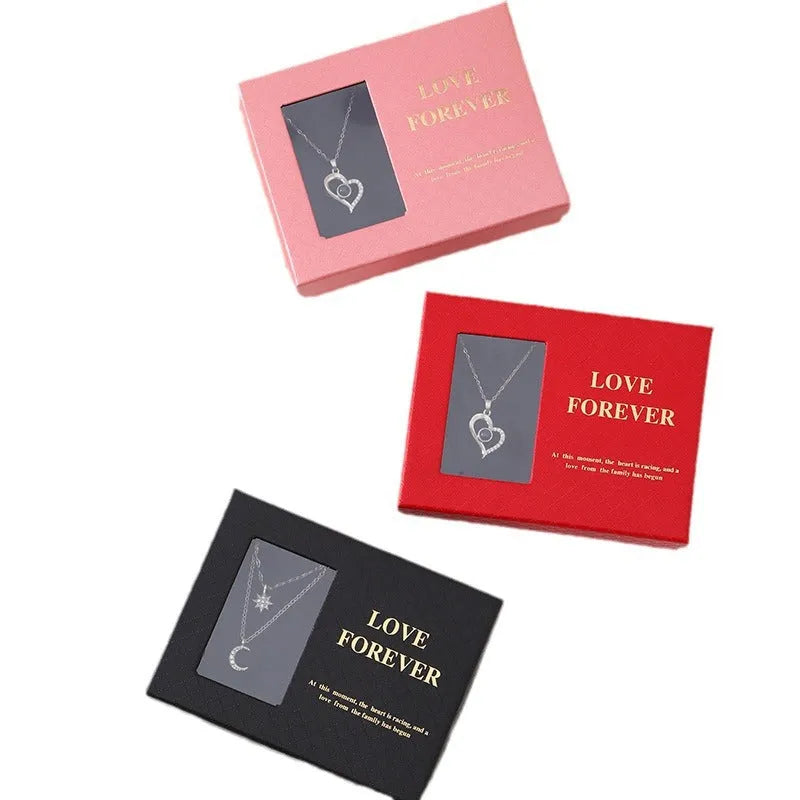 Korean style soap flower gift box set with six roses, presentation box, and handbag in red, pink, or black.
