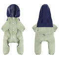 British style waterproof polyester dog jacket for small and medium sized dogs