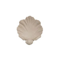 White resin simulation shell fruit plate decoration ornament on a table