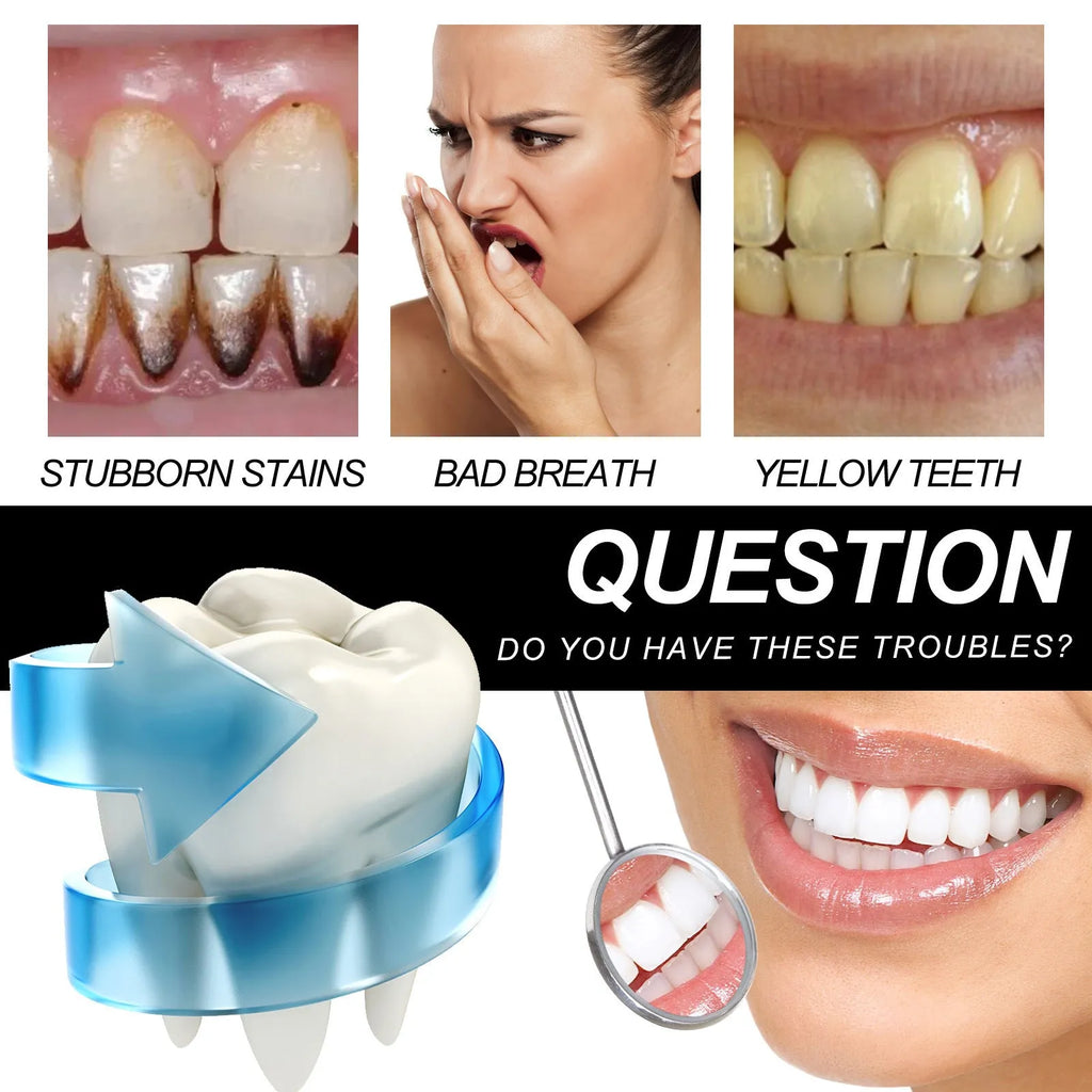 30ml bamboo charcoal whitening toothpaste tube for stain removal