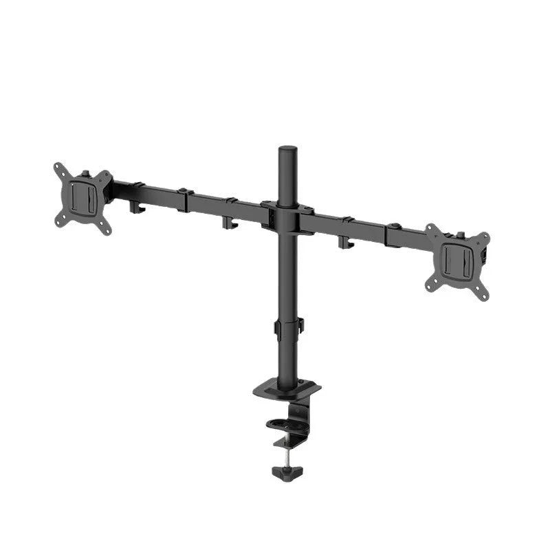 Computer lifting rotating display bracket for 13-32 inch monitors with steel construction