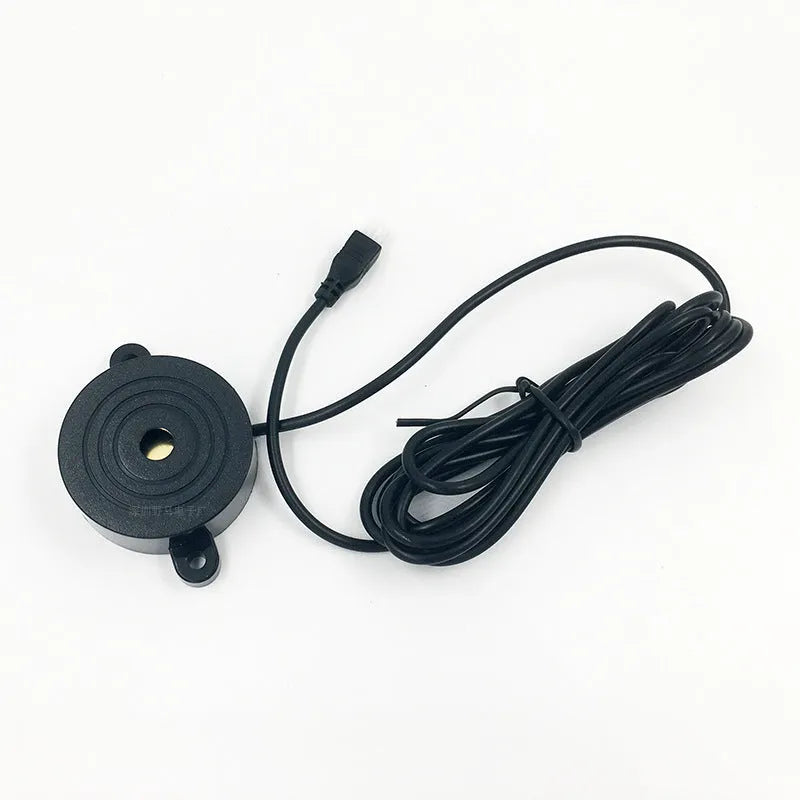 Four-sensor car reversing radar system with control module and installation tools