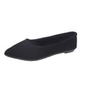 Women's leopard print flat pumps with pointed toe design and low heel