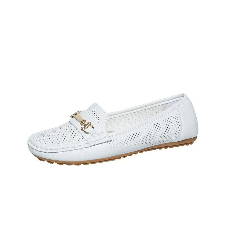Women's flat casual shoes in white, black and khaki available in UK sizes 36 to 43
