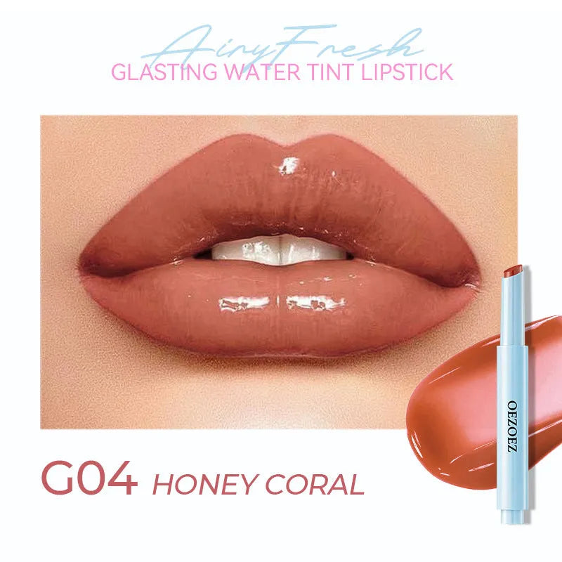Waterproof moisturising lipstick in one of six available colour shades.