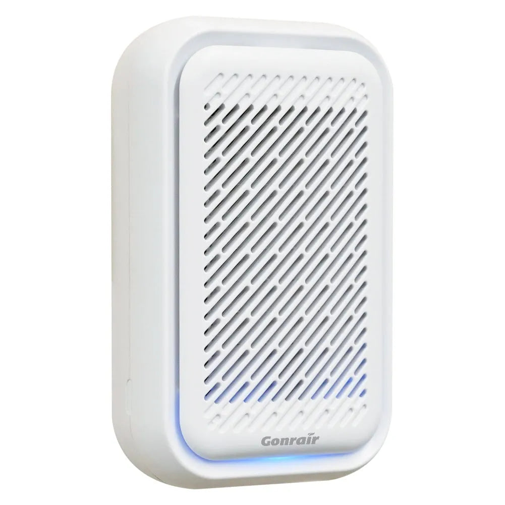 White wall-mounted direct plug-in air purifier unit