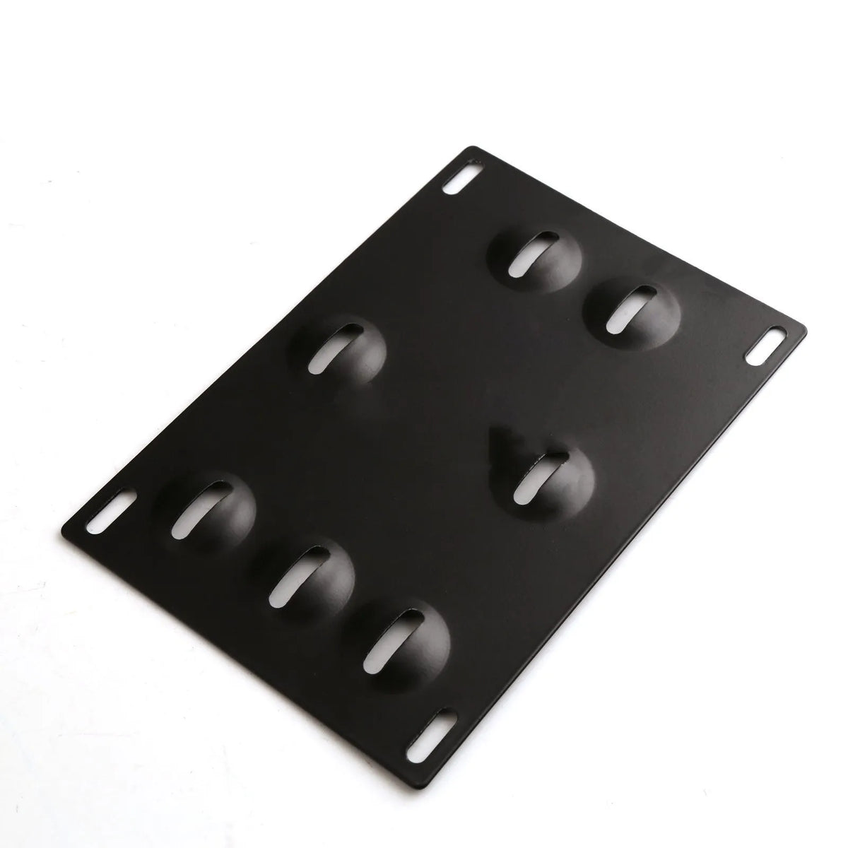 American licence plate frame trailer hook for car modification with metal plate and mounting hardware