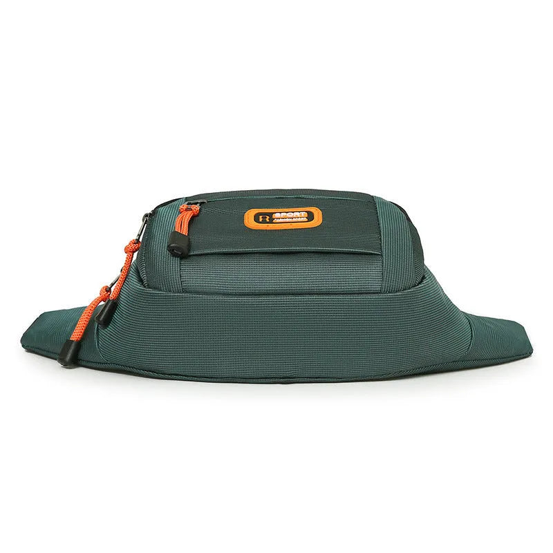 Waterproof slanted chest bag in multiple colours for outdoor activities