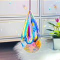 Rainbow electroplated crystal Christmas tree garden pendant decoration catching light