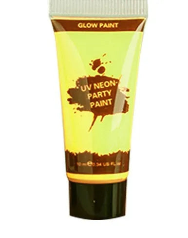 25ml tube of neon gouache face and body paint in a bright colour.