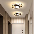Modern LED corridor light with silicone shade in butterfly design for ceiling installation