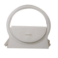 Horizontal square messenger bag with mobile phone compartment in street trend style