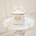 PVC bucket gel handbag with heart pattern in multiple colour options including apricot, black, green, orange, red, white and yellow