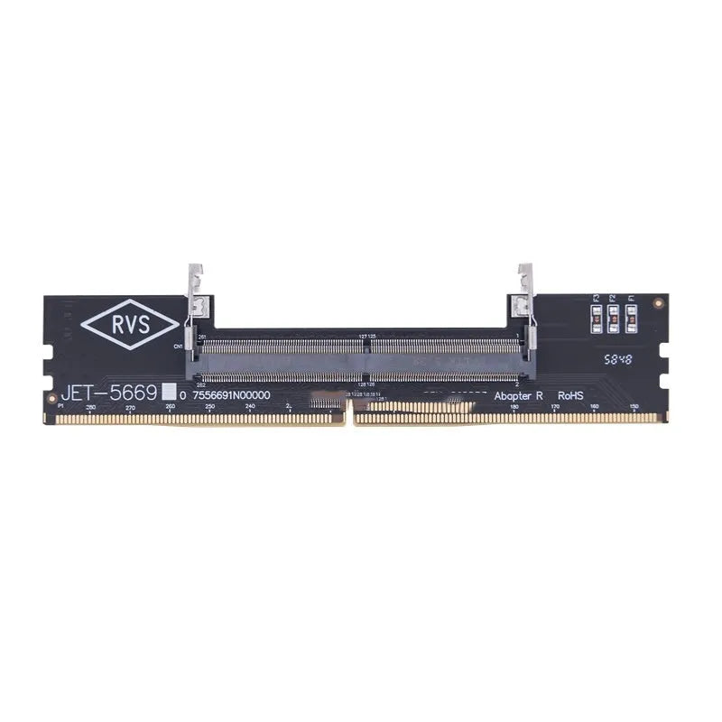 DDR4 laptop to desktop memory adapter card with electrostatic bag and memory stick