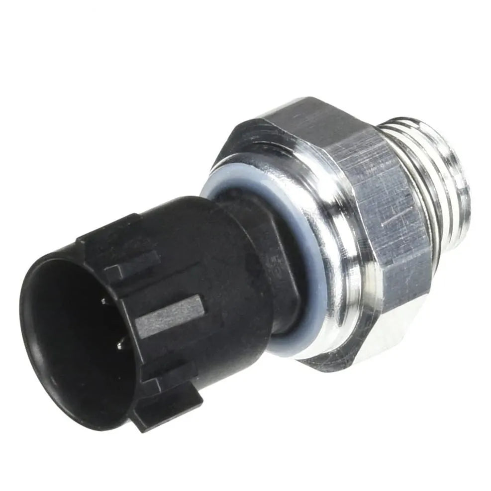 Silver automobile fuel pressure sensor for vehicle fuel system pressure monitoring