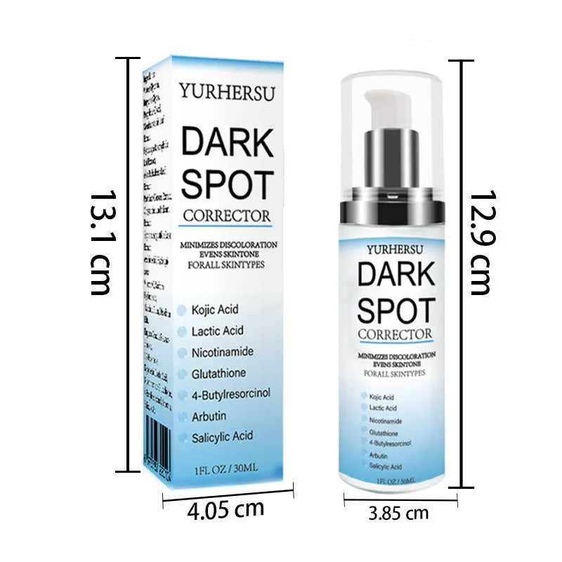 Spot lightening essence bottle for brightening and moisturising skincare