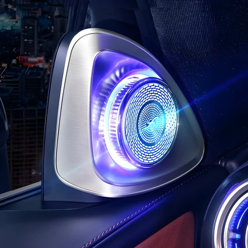 Burmester style rotating tweeter speaker for 2023 Mercedes-Benz GLC, 23 cm diameter