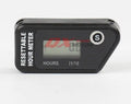 Black YSDS model waterproof LCD maintenance timer for vehicles and outdoor power equipment.