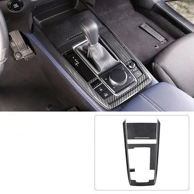 Aluminium alloy car interior decorative sticker set with transparent button overlays and multiple vehicle-specific designs