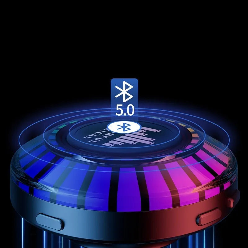 Voice control polar light Bluetooth atmosphere lamp with compact 3.1cm cube design