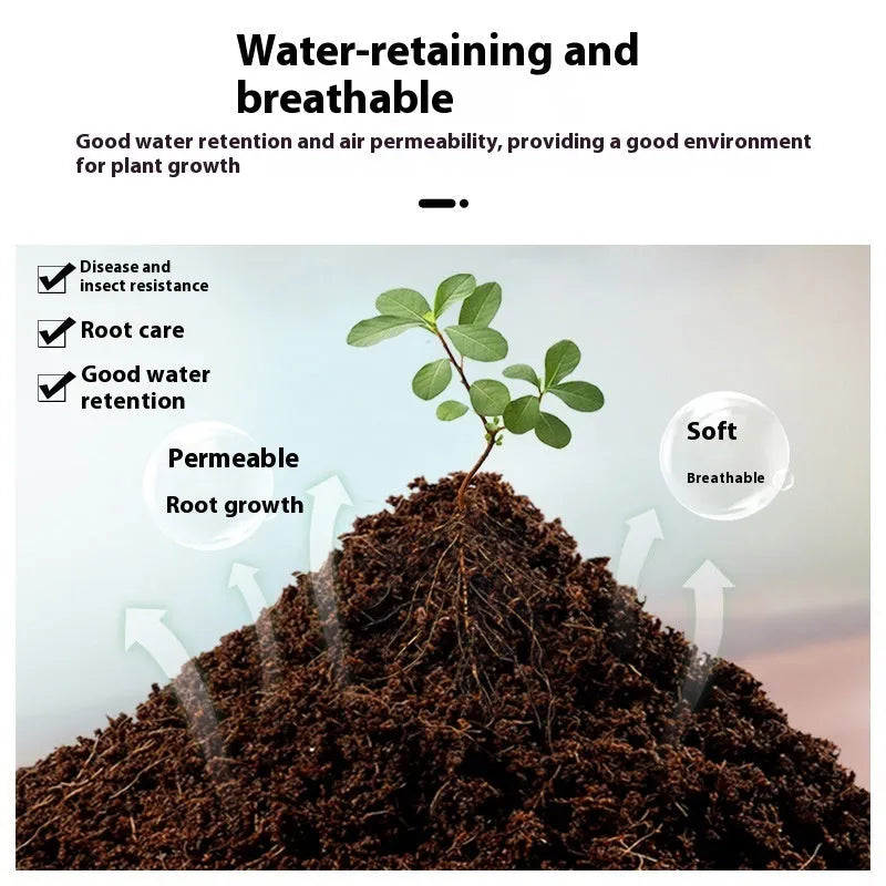 Nutrient soil blocks for vegetable seedling cultivation in various sizes on a garden table