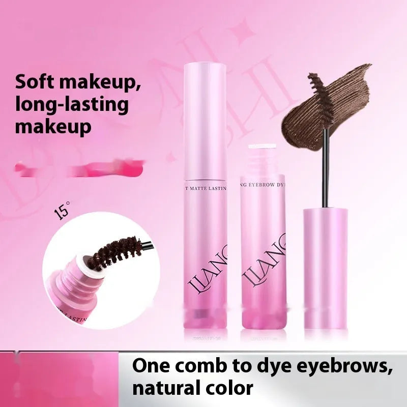 Velvet matte eyebrow cream pot in four neutral shades with 4.5g net content