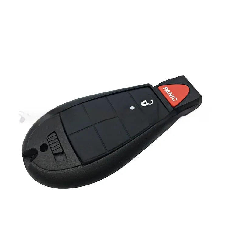 Dodge Chrysler car smart key shell replacement case in ABS brass measuring 85x42x15mm